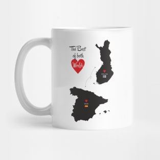 The Best of both Worlds - Finland - Spain Mug